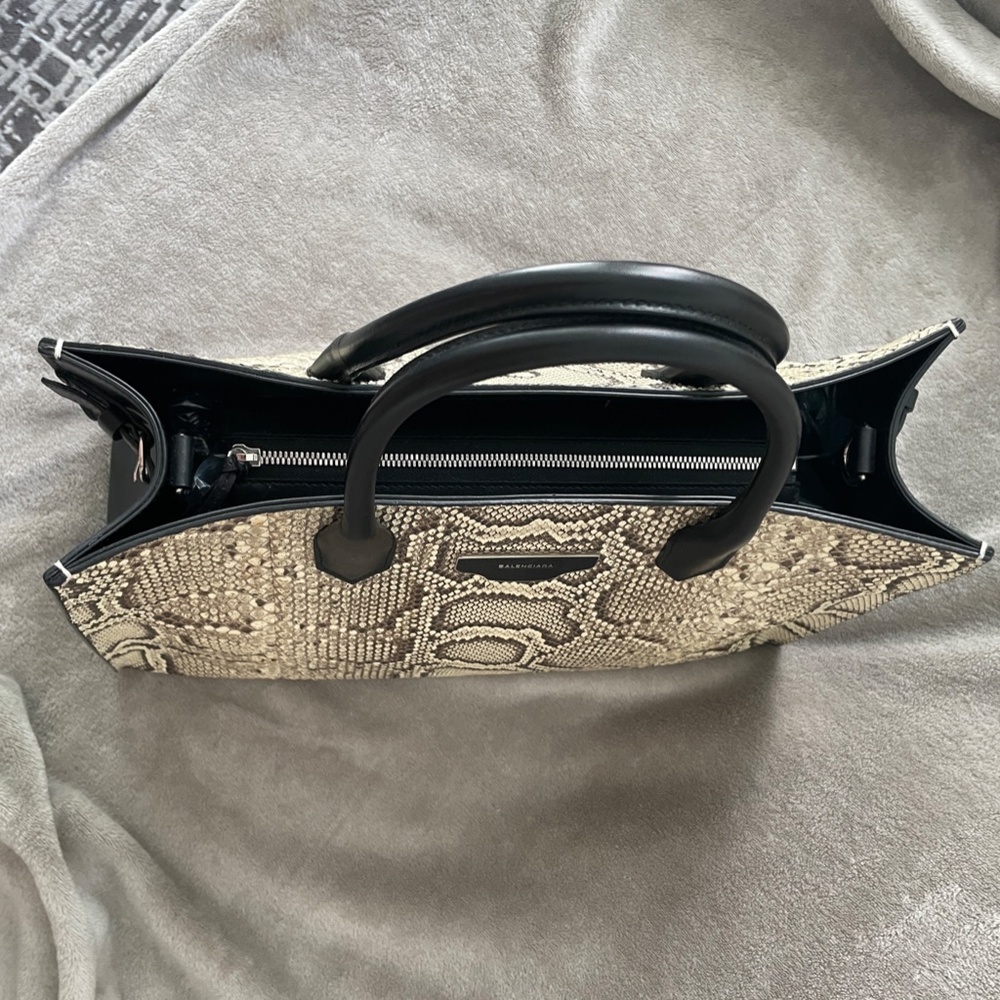 Balenciaga Python Padlock Tote - Picture 5 of 15